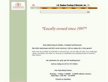 Tablet Screenshot of jagamboa.com